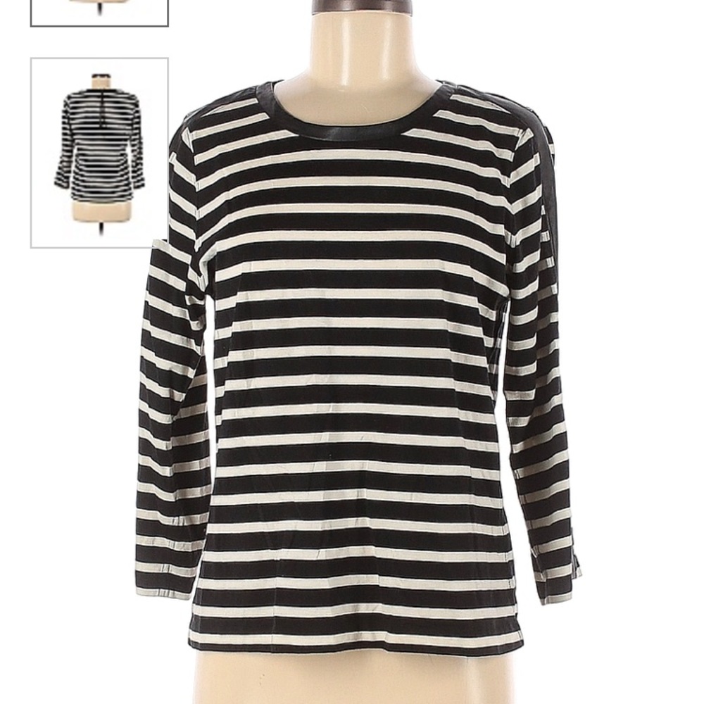 COPY - J. Crew 3/4 Sleeve Top. Sz M